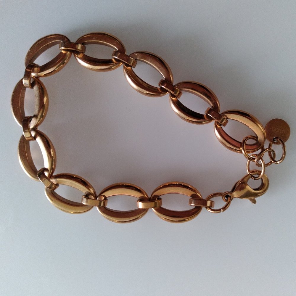 Vintage Large Link Chain Bracelet